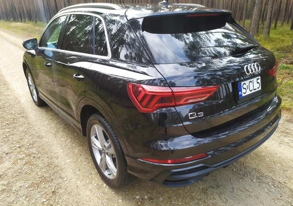 Audi Q3 cena 154000 przebieg: 39000, rok produkcji 2020 z Skierniewice małe 154